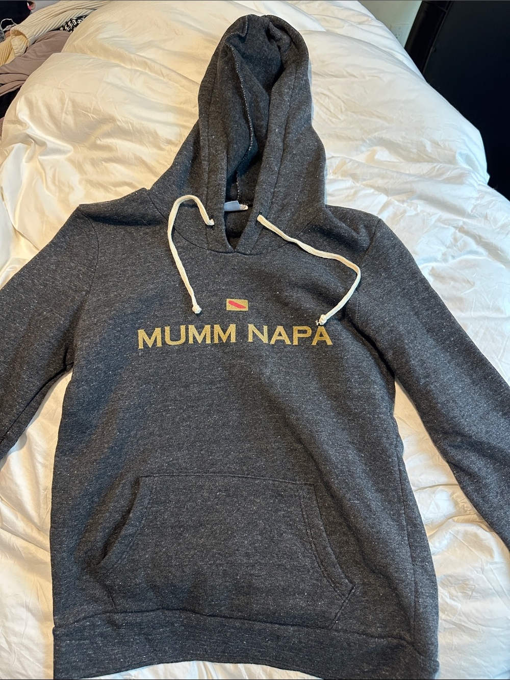 Women’s Dark Gray Hoodie Sweatshirt